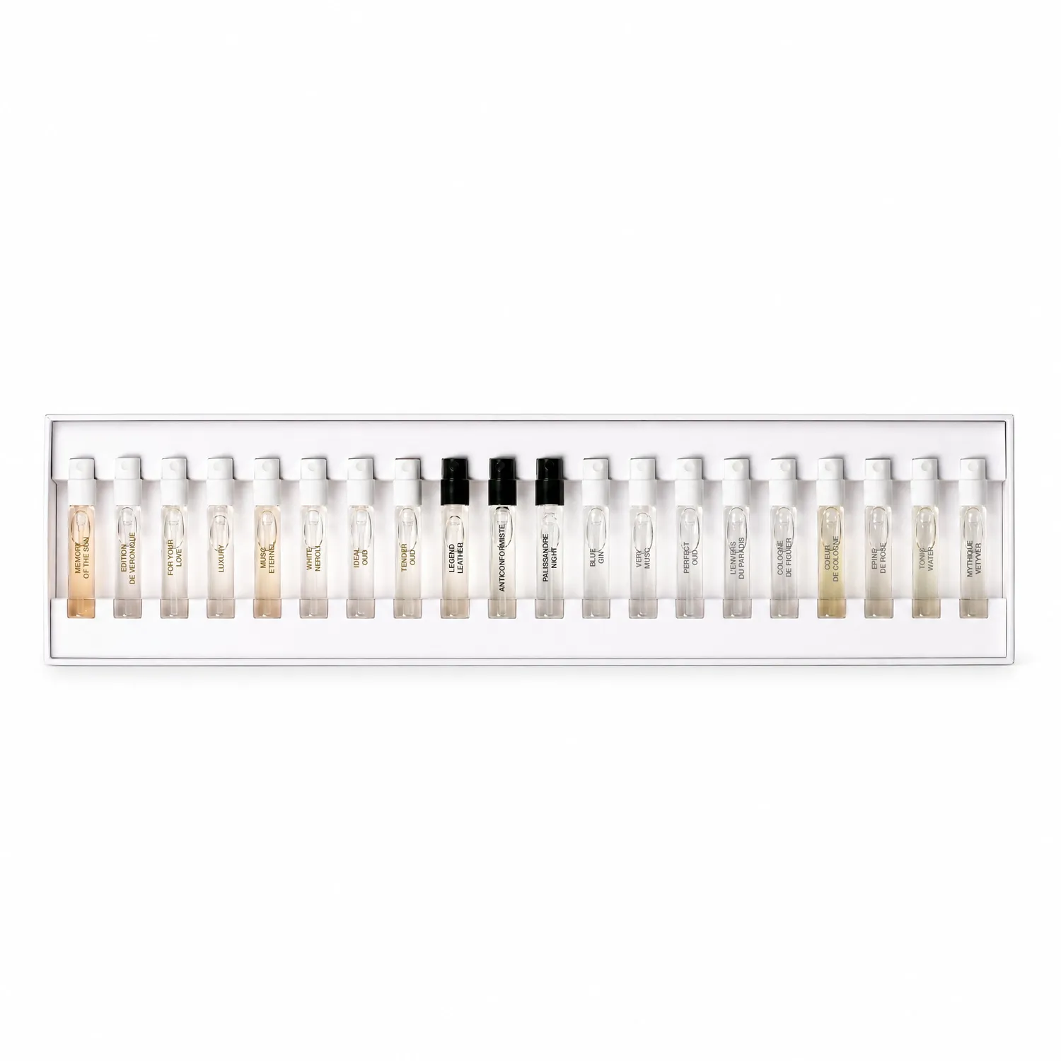 Mizensir Collector's Set parfumesæt 20x2 ml opdagelse