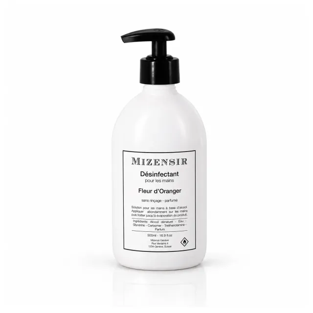 Mizensir Fleur dOranger håndsprit 500ml appelsinblomst