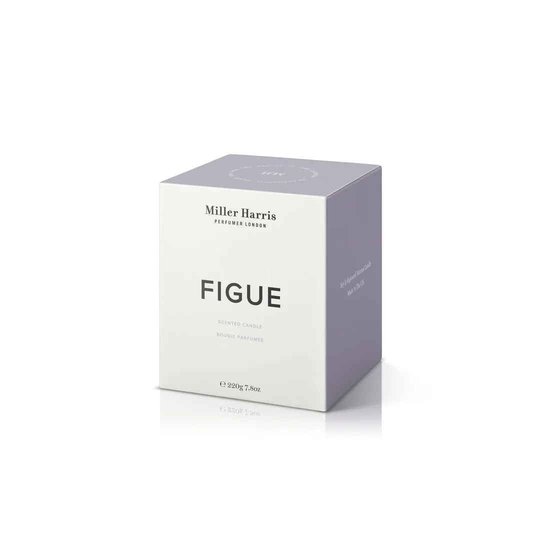 Miller Harris Figue duftlys 220g figen cedertræ