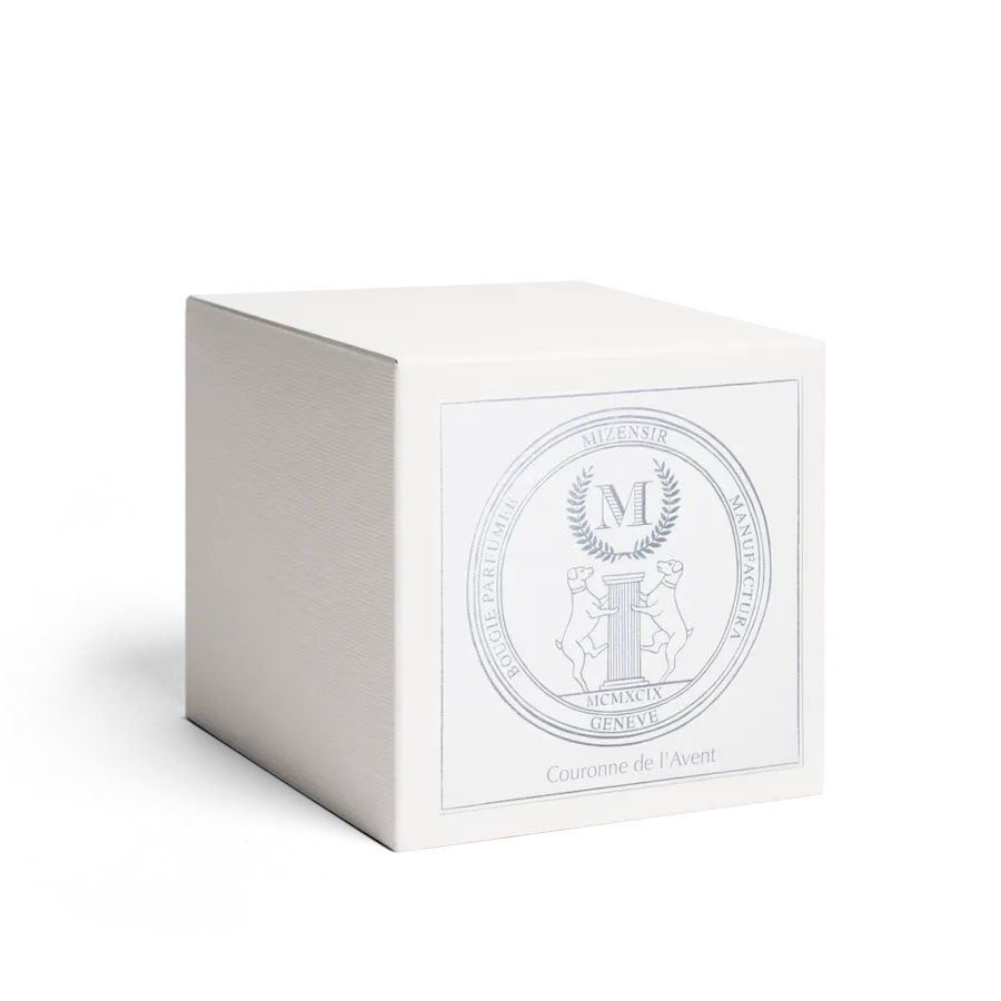 Mizensir Couronne de l'Avent duftlys 230g frugtagtig krydret