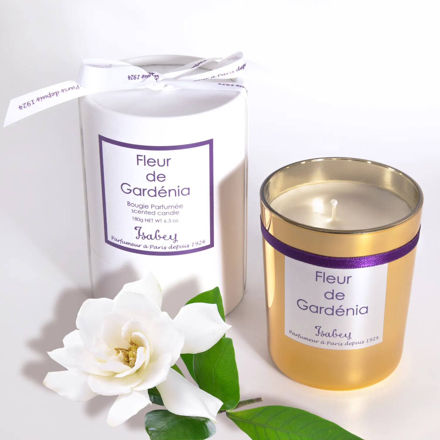 Isabey Fleur de Gardénia duftlys 180 g