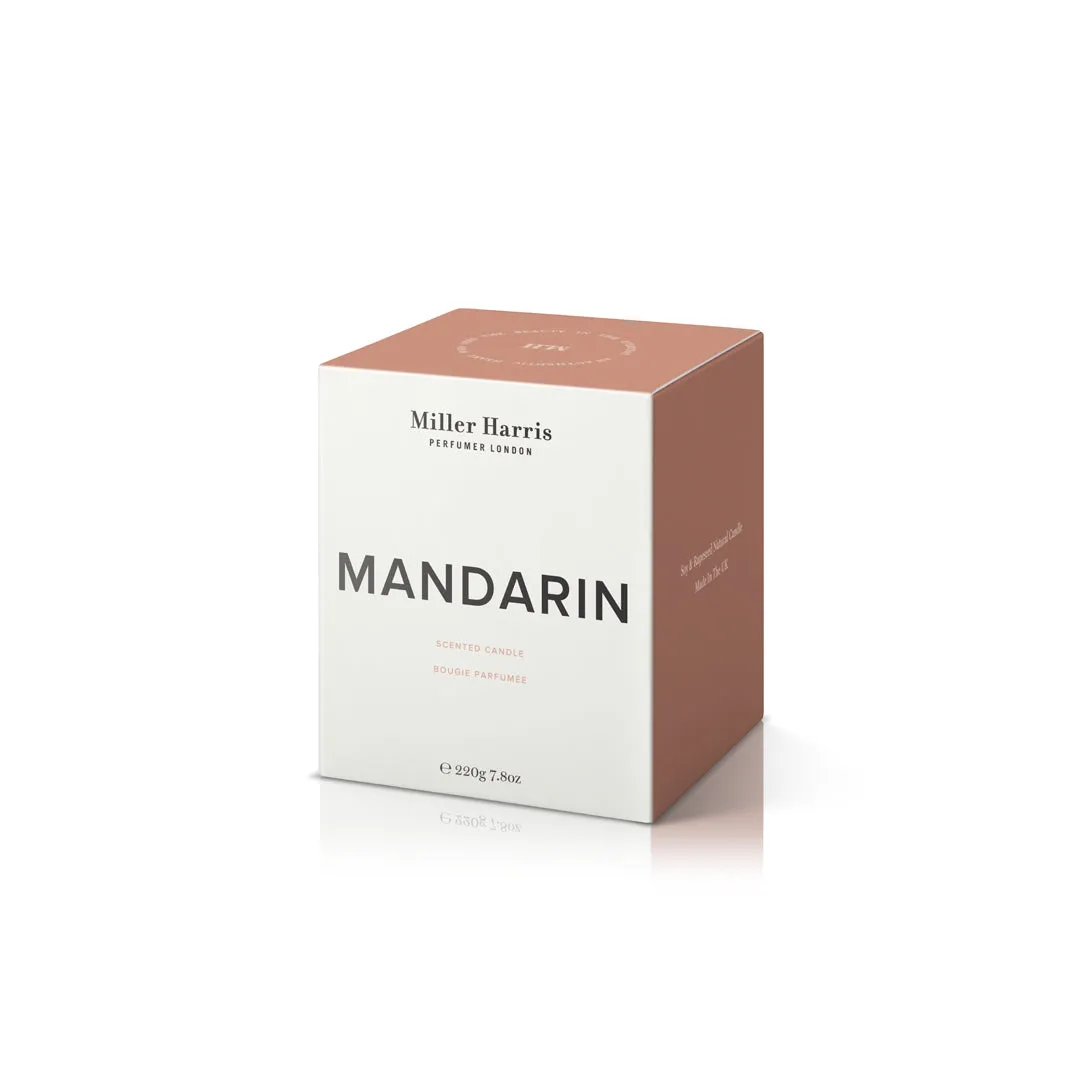 Miller Harris Mandarin homesæt 150ml/220g citrus