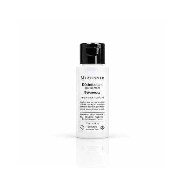 Mizensir Bergamote håndsprit 60 ml citrus
