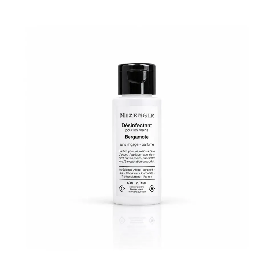 Mizensir Bergamote håndsprit 60 ml citrus