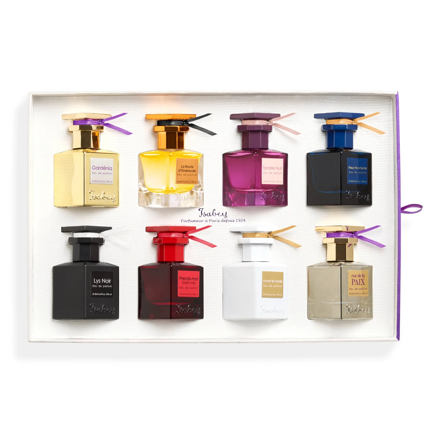 Isabey Coffret Collection Intégrale parfumesæt 8 x 20 ml