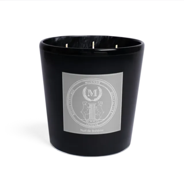 Mizensir Nuit de Bohème duftlys 1500 g pudret muskduft