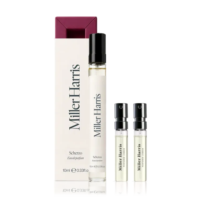 Miller Harris Scherzo parfumesæt 10ml/2ml blomstret