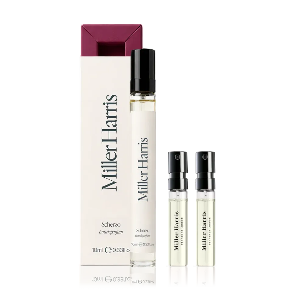 Miller Harris Scherzo parfumesæt 10ml/2ml blomstret