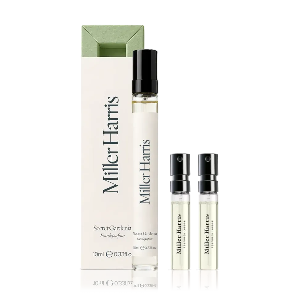 Miller Harris Secret Gardenia parfumesæt 10ml/2ml floral