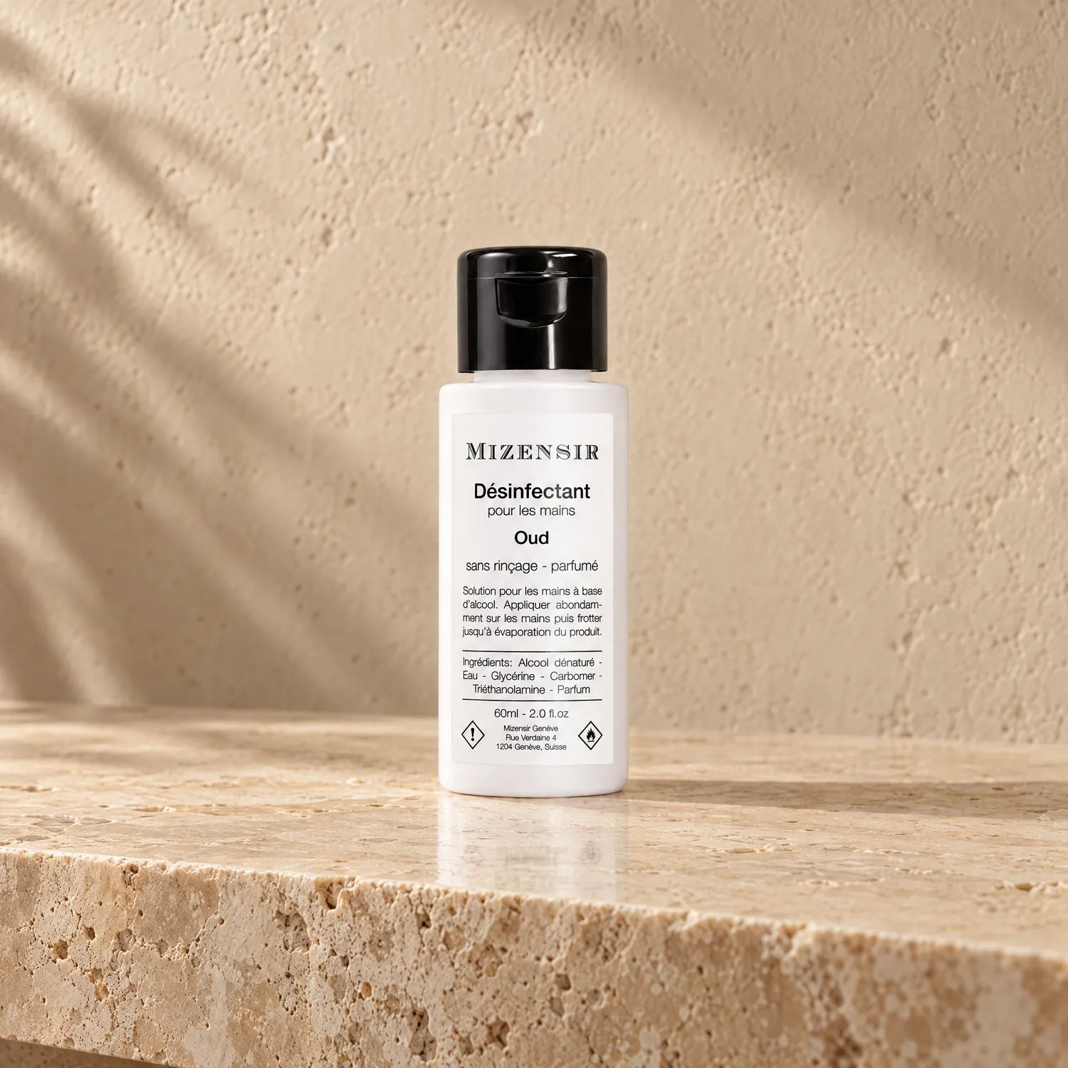 Mizensir Oud håndgel 60ml parfumeret desinfektion