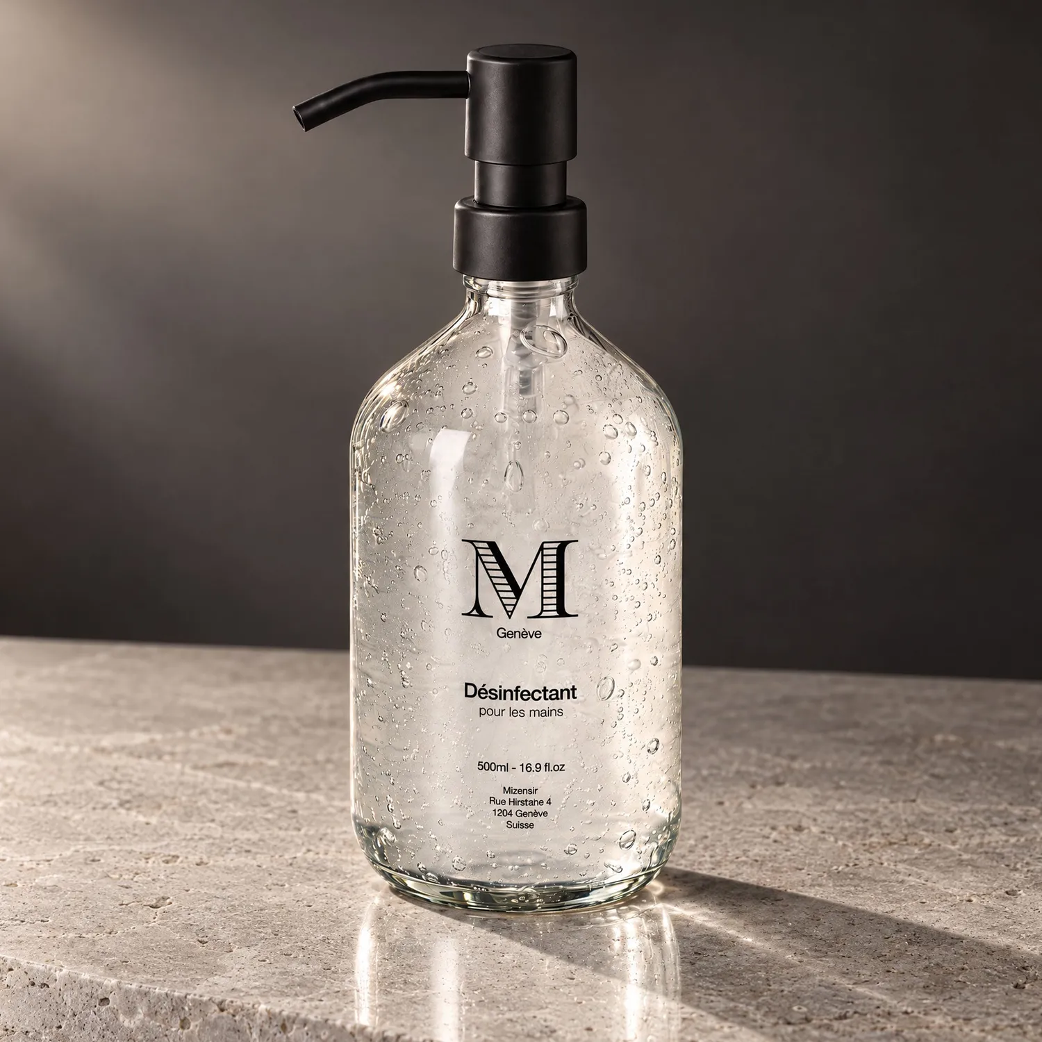 Mizensir Gingembre hånddesinfektion 500 ml ingefær