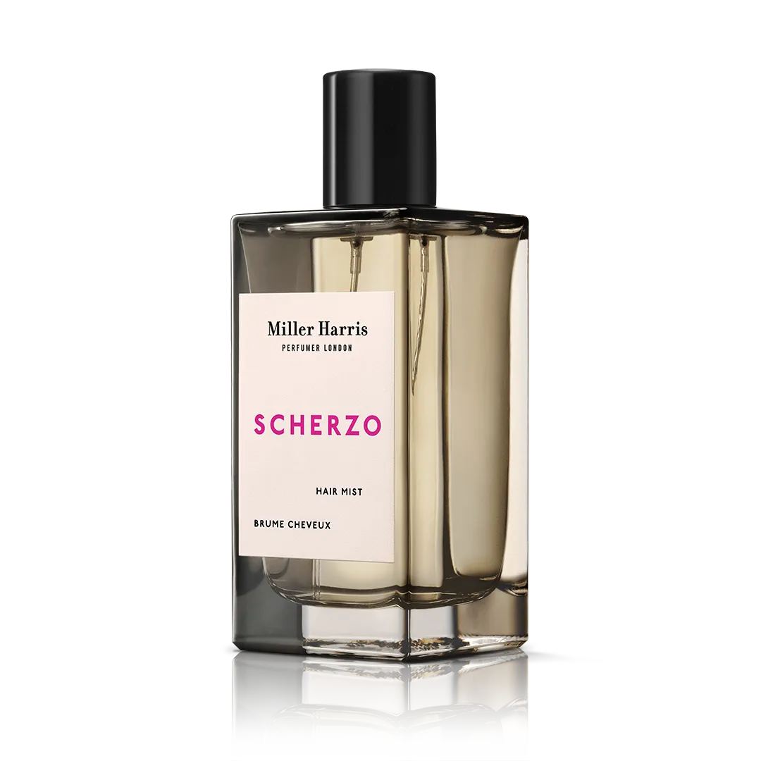 Miller Harris Scherzo hårmist 100ml rose oud