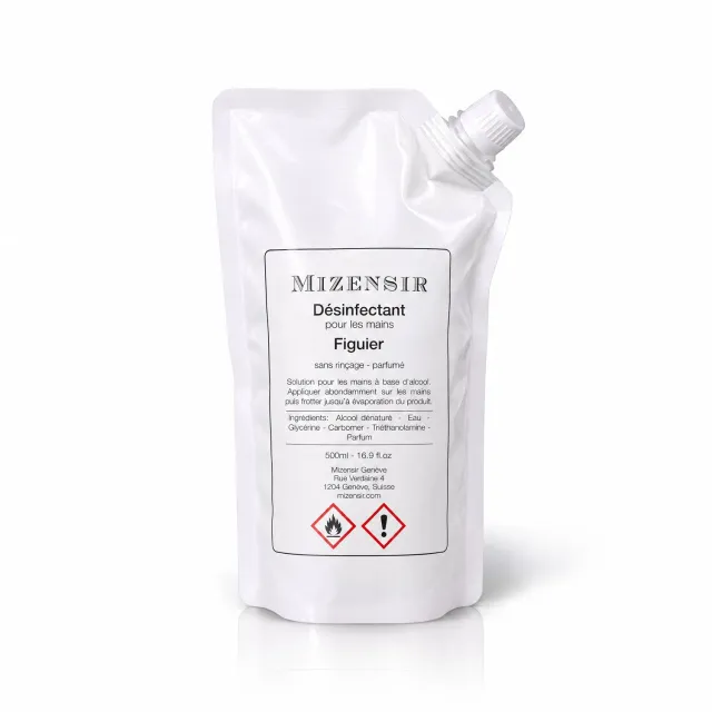 Mizensir Figuier håndgel refill 500ml figen