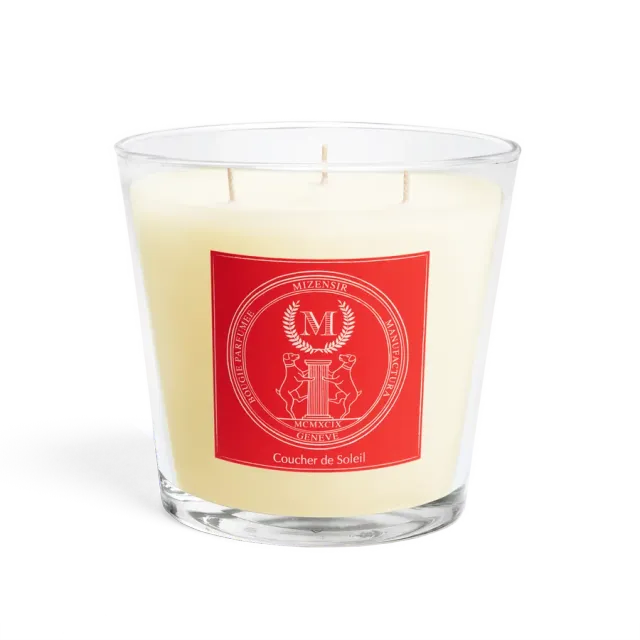 MIZENSIR Coucher de Soleil duftlys 1500g træ-krydret