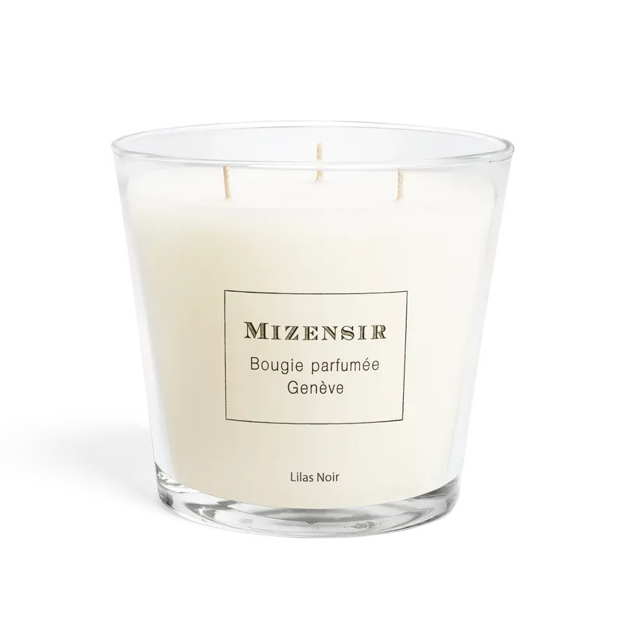 Mizensir Lilas Noir duftlys 1500g blomstret