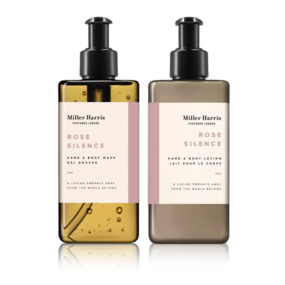 Miller Harris Rose Silence sæt 300ml håndpleje