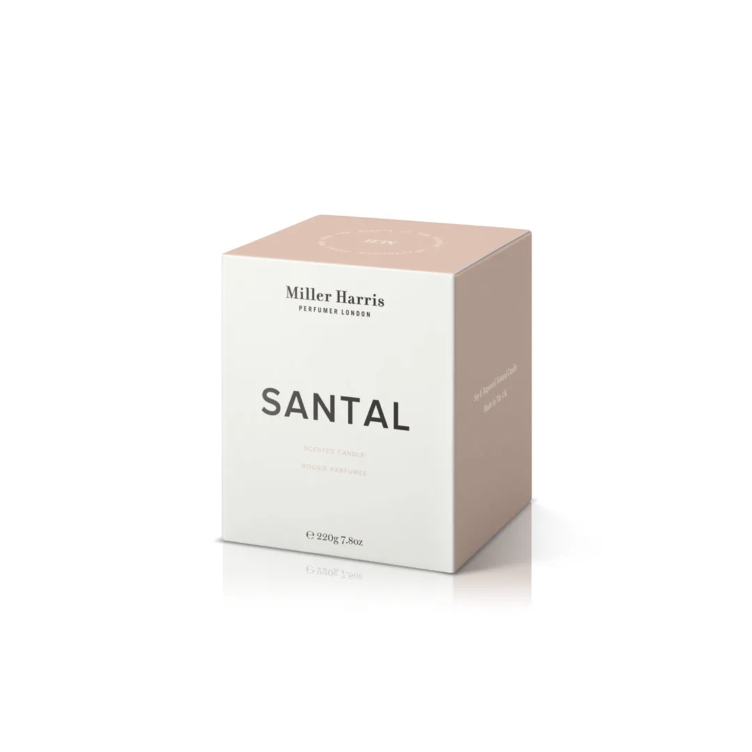 Miller Harris Santal duftlys 200g sandeltræ