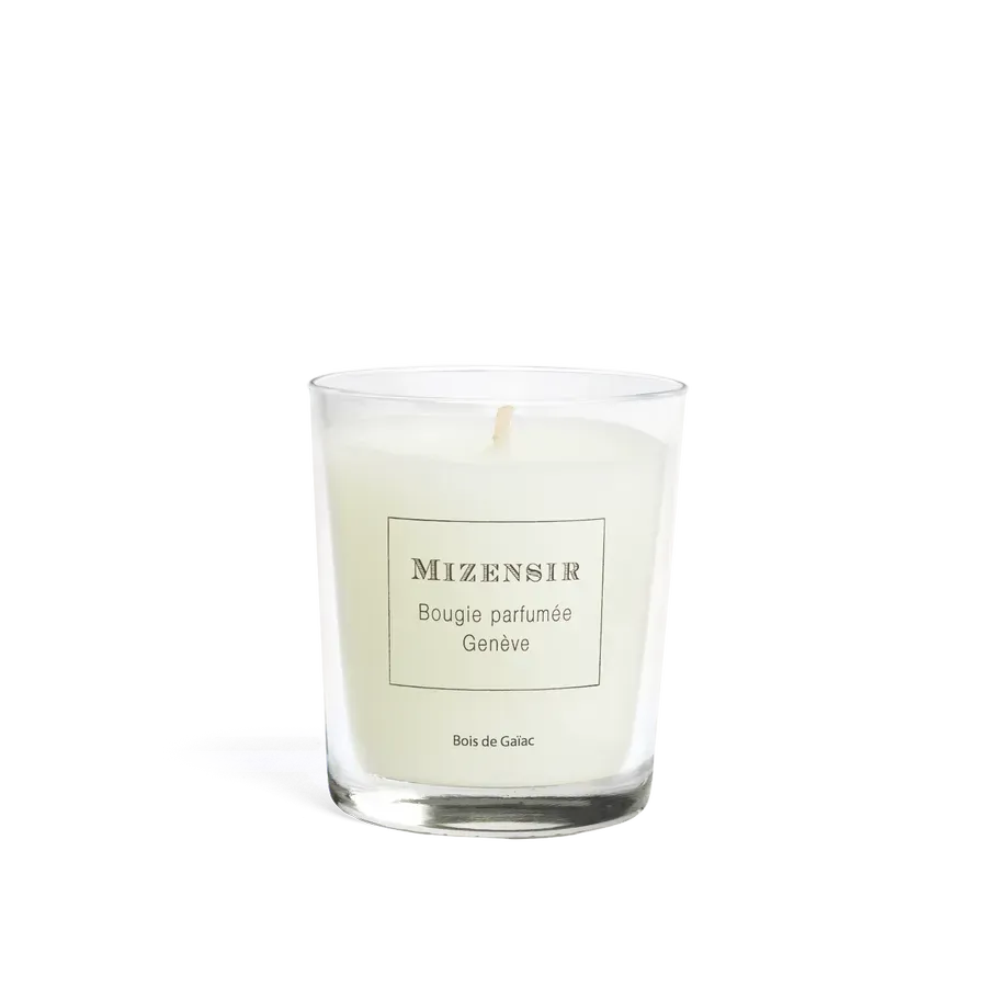 Mizensir Bois de Gaïac duftlys 90g trænoter