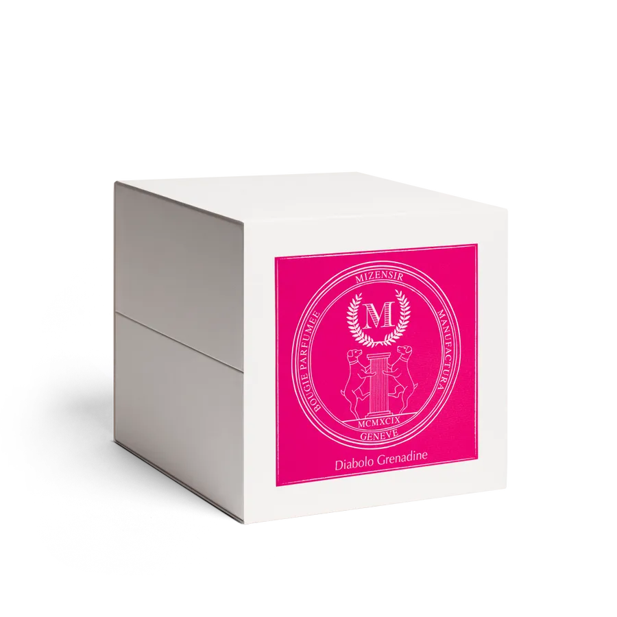 MIZENSIR Diabolo Grenadine stort duftlys 1500g frugt