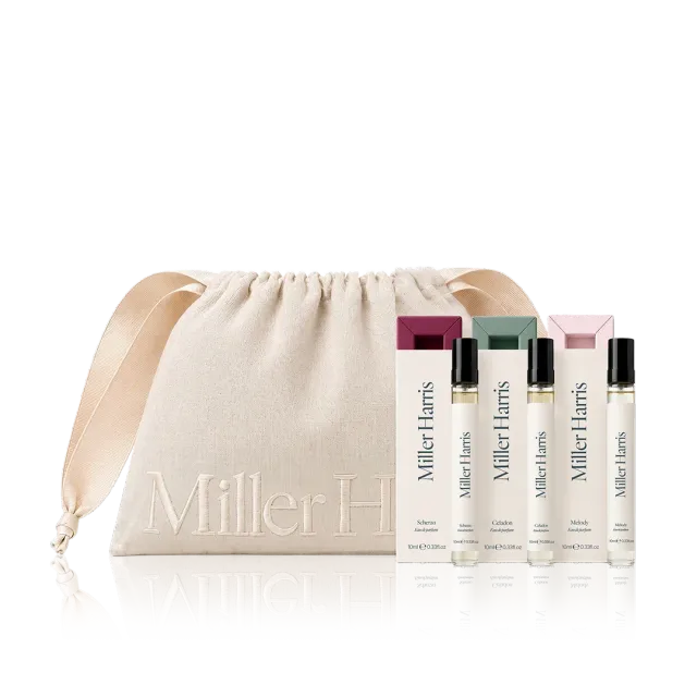 Miller Harris Writer Pocket Editions parfumesæt 3x10ml