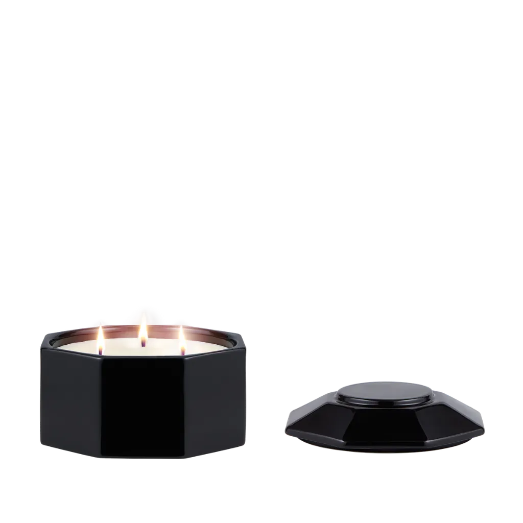 Les Eaux Primordiales Black Amber duftlys 500 g æble