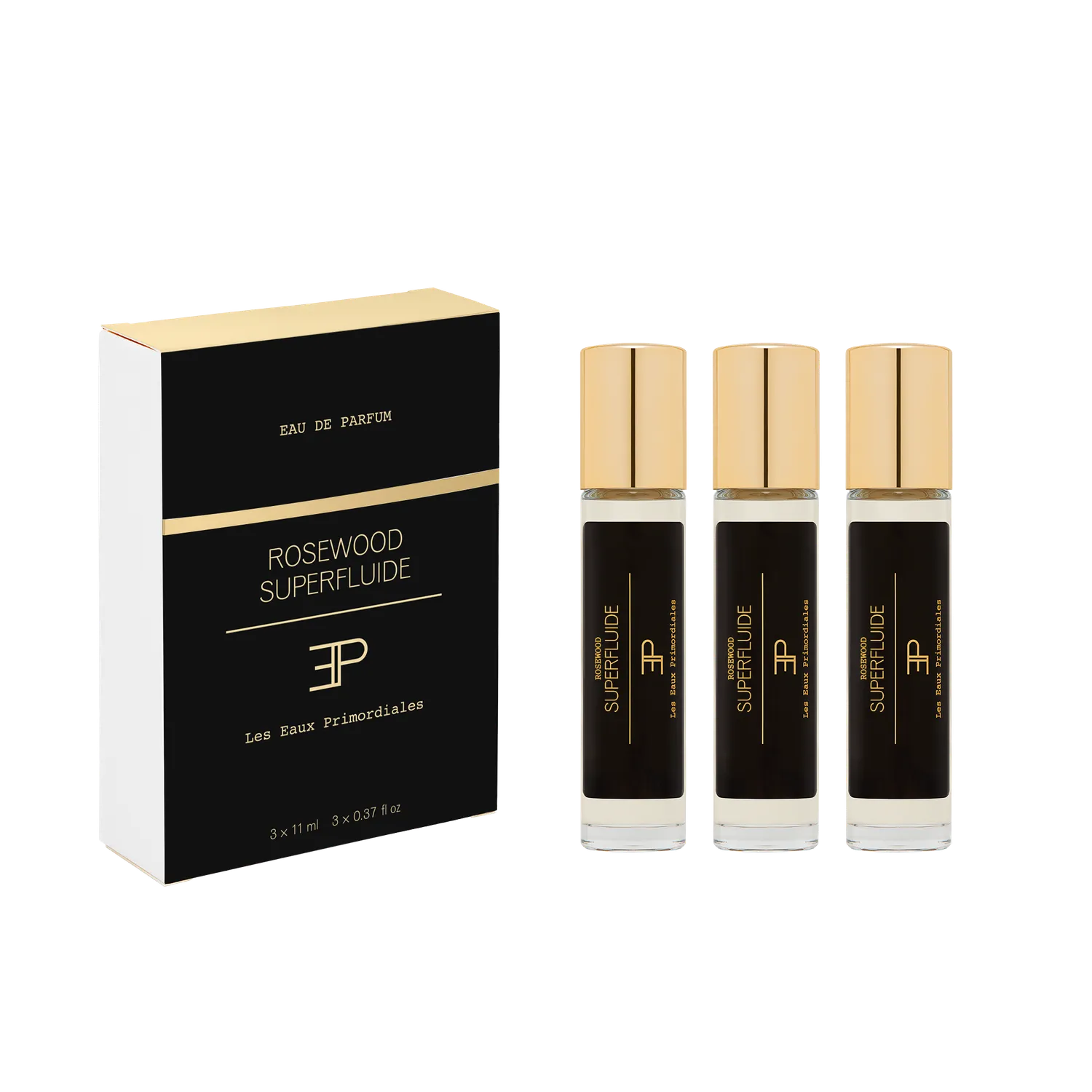 Les Eaux Primordiales Rosewood Superfluide parfume 3x11ml