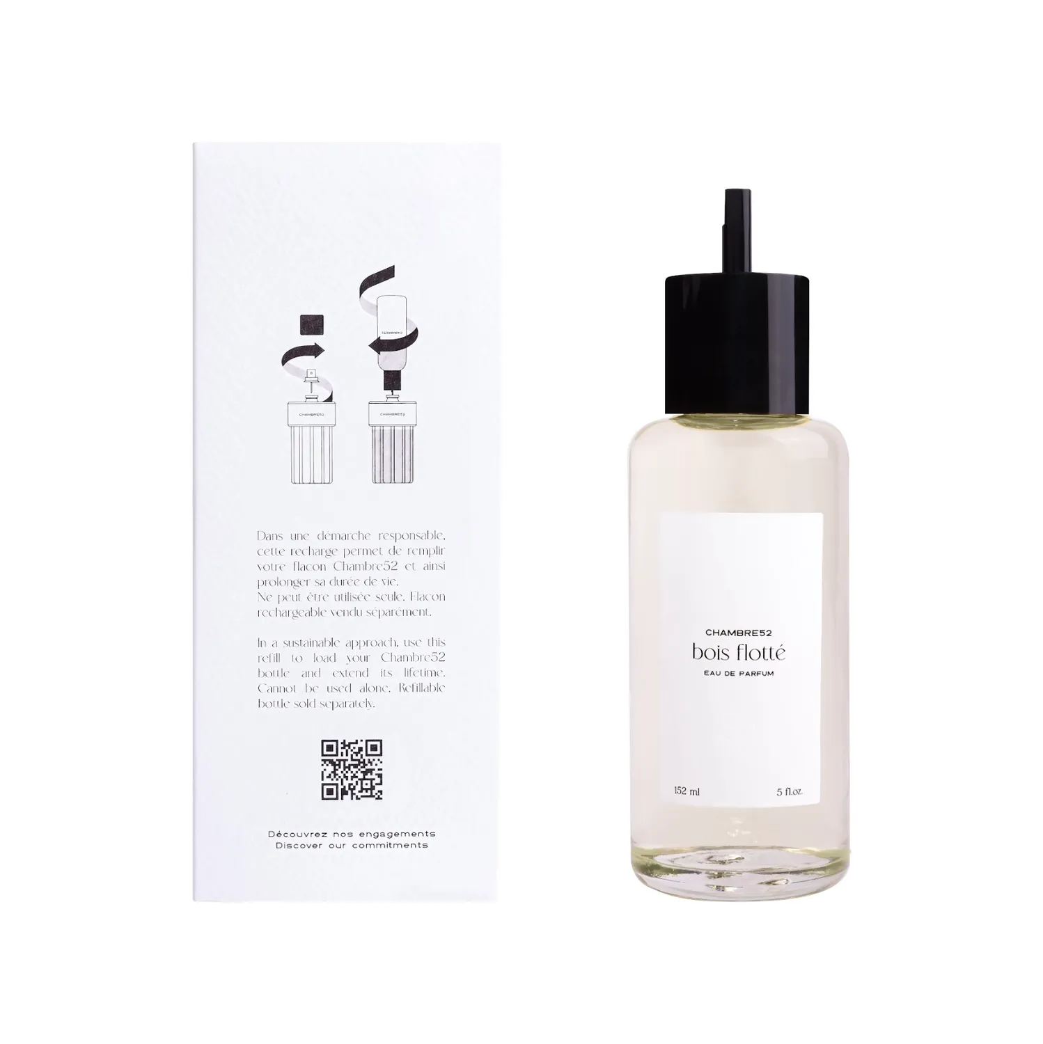 Chambre52 Bois Flotté refill parfume 152 ml træduft