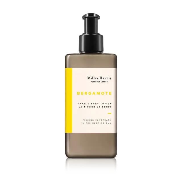 Miller Harris Bergamote hånd- og bodylotion 300ml citrus