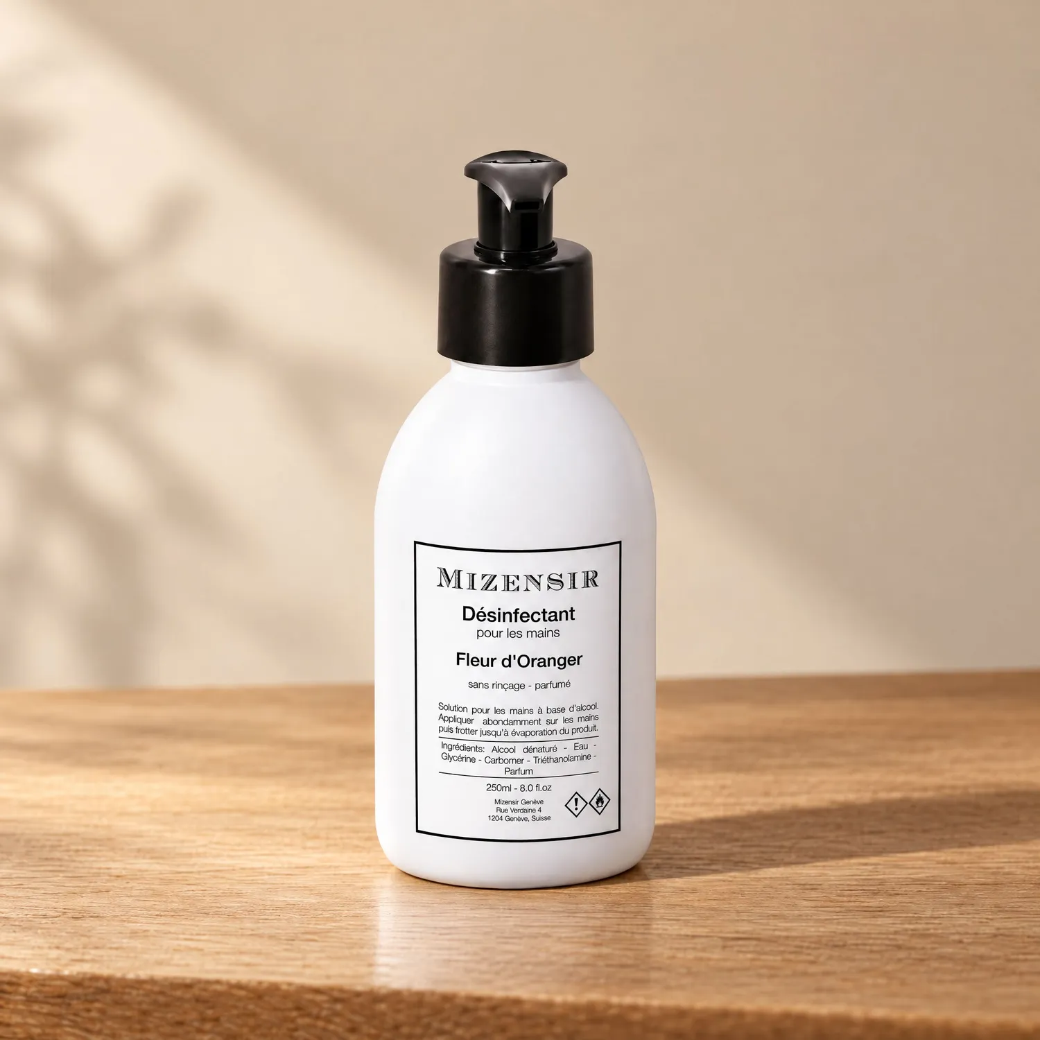 Mizensir Fleur d'Oranger håndsprit 250ml neroli