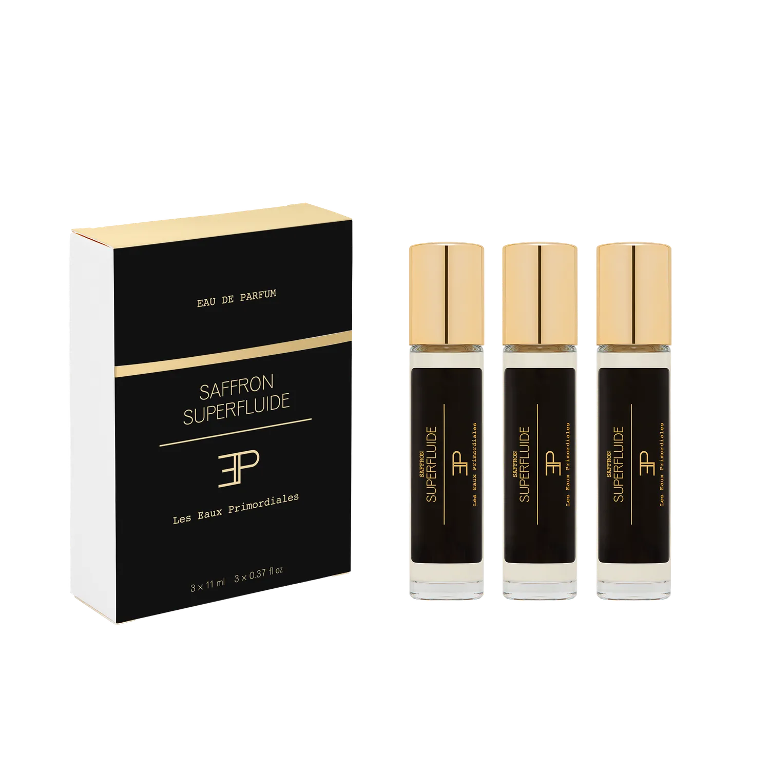 Les Eaux Primordiales Superfluide Saffron Superfluide parfume 3x11ml