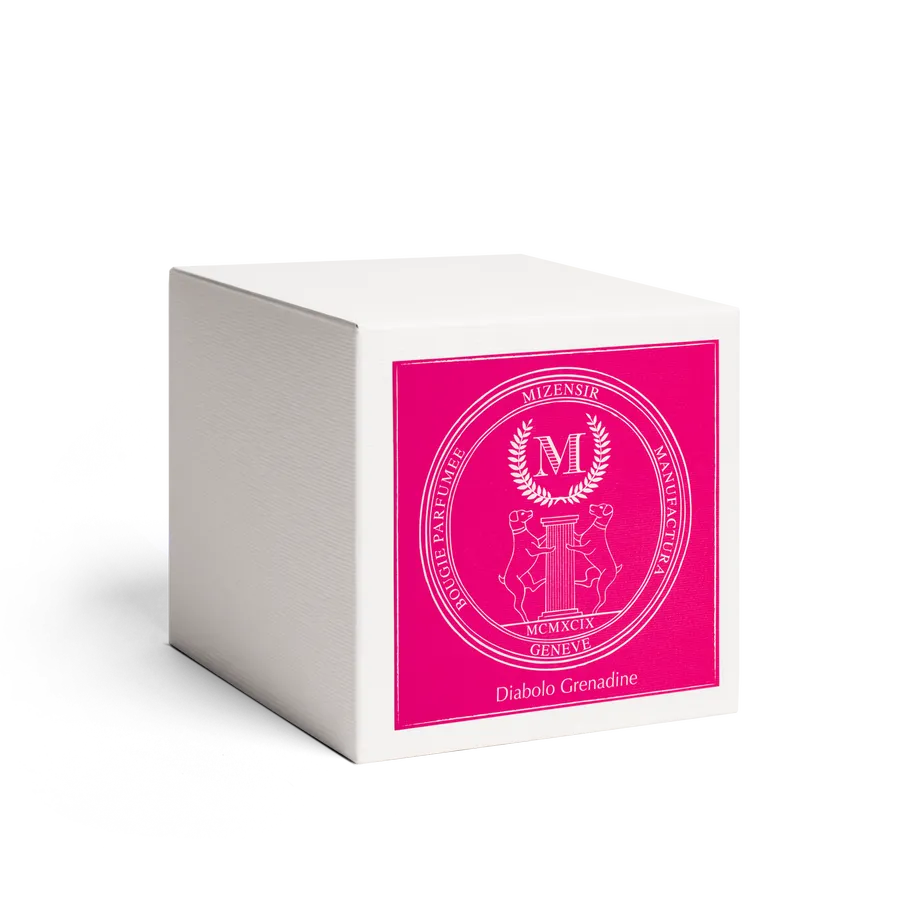 MIZENSIR Diabolo Grenadine duftlys 230g frugtagtig