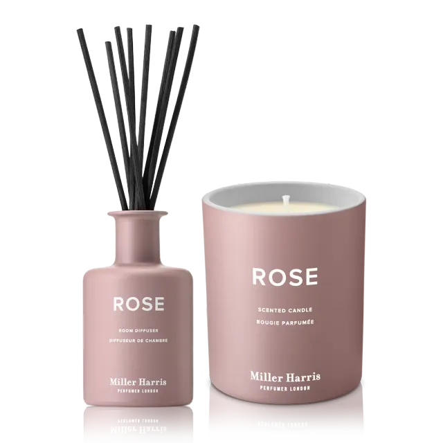 Miller Harris Rose duftsæt 150ml/200g musk