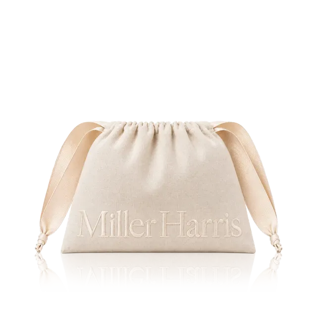 Miller Harris Canvas Pochette toilettaske 24x17 bomuld