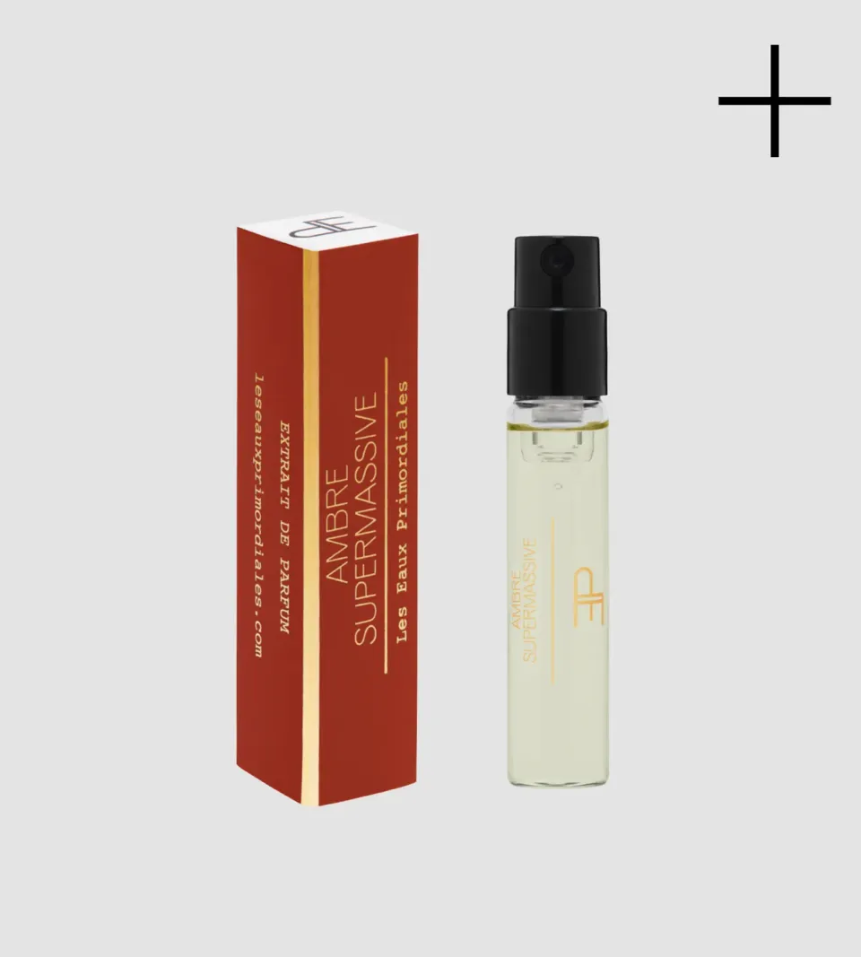 Les Eaux Primordiales Ambre Supermassive parfume prøve 2 ml amber