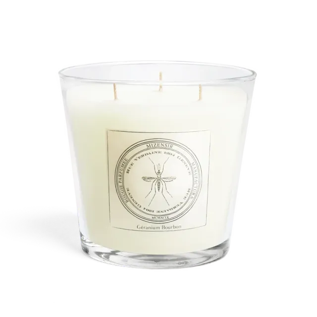 MIZENSIR Géranium Bourbon duftlys 1500 g mod myg