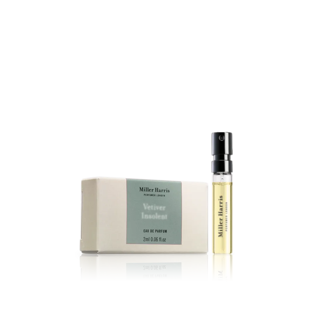 Miller Harris Vetiver Insolent parfume 2 ml træagtig