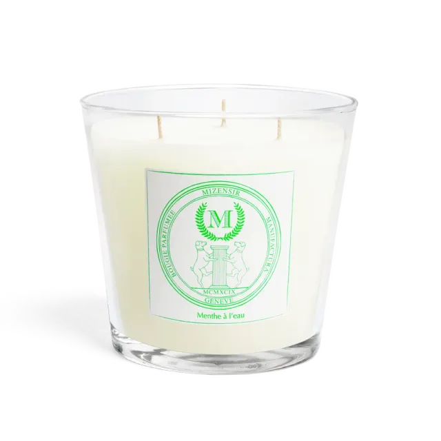 Mizensir Menthe a lEau duftlys 1500g mynte