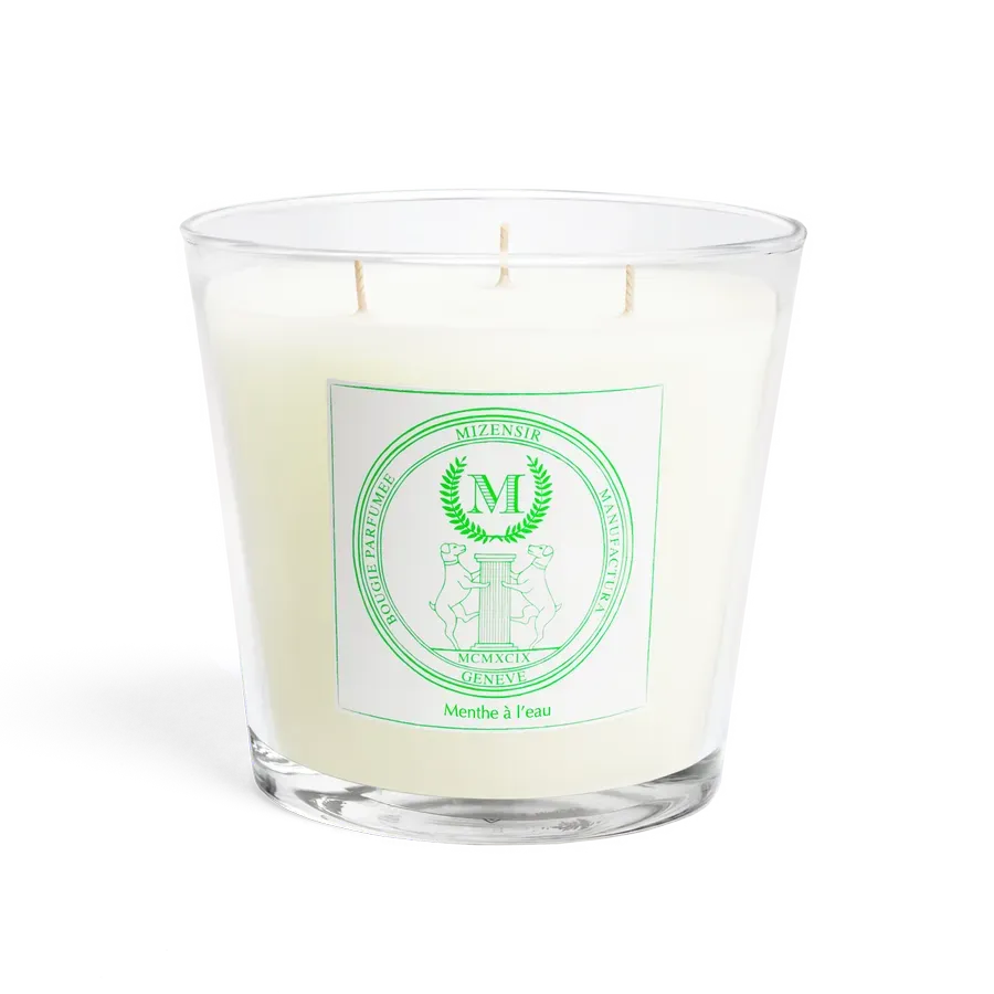 Mizensir Menthe a lEau duftlys 1500g mynte