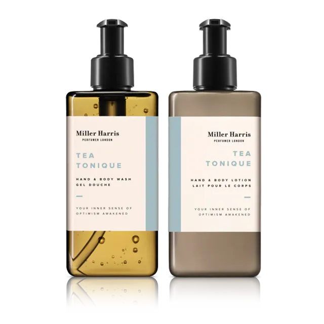 Miller Harris Tea Tonique sæt 2x300ml te håndpleje