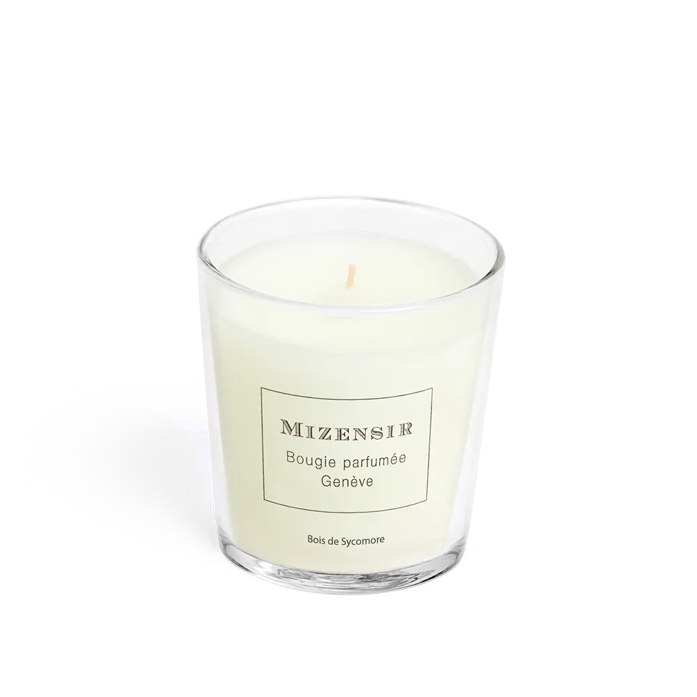 Mizensir Bois de Sycomore duftlys 230g træ