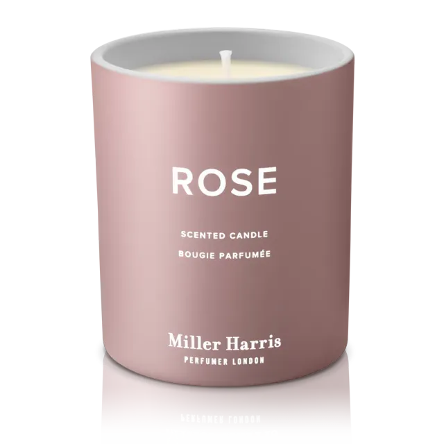 Miller Harris Rose duftlys 220g tyrkisk rose