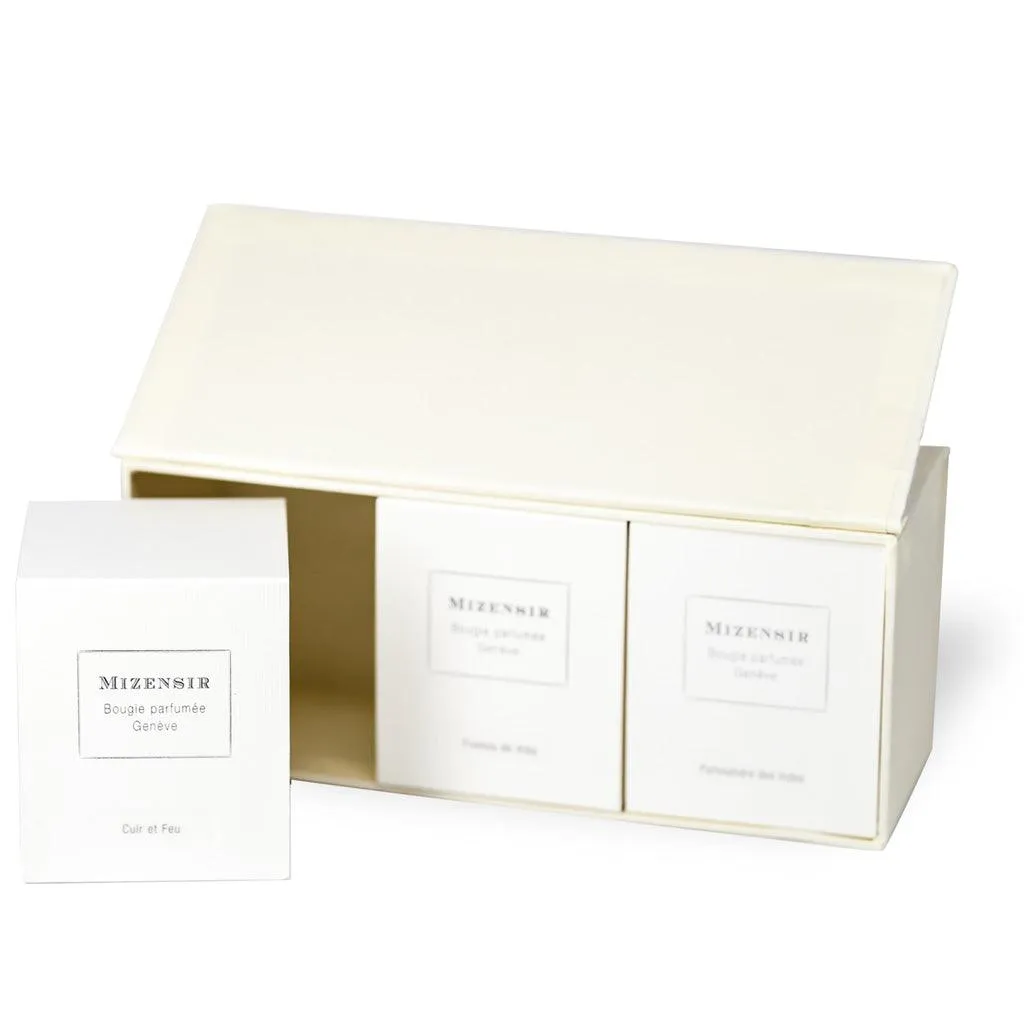 Mizensir Trilogy Box duftlys 3x90g sammensæt selv