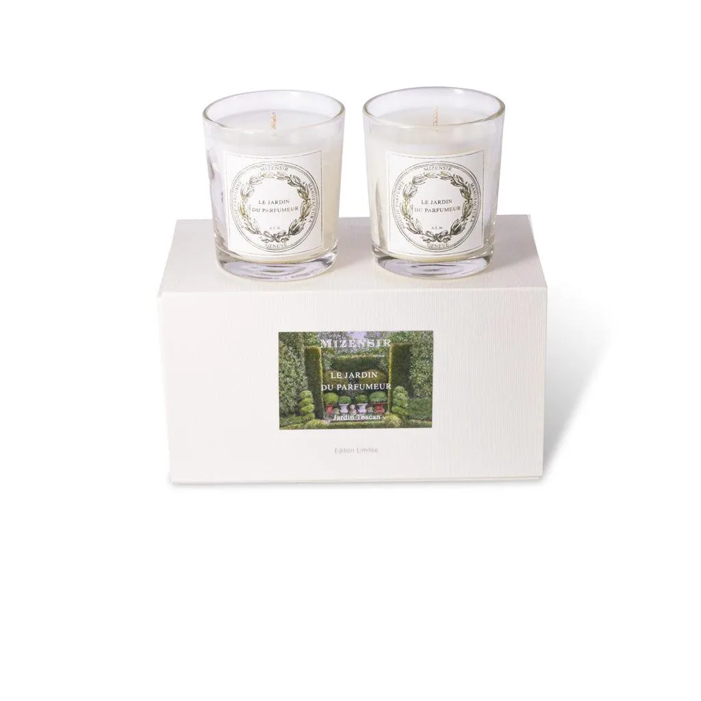 Mizensir Jardin Toscan duftlys duo box aromatisk
