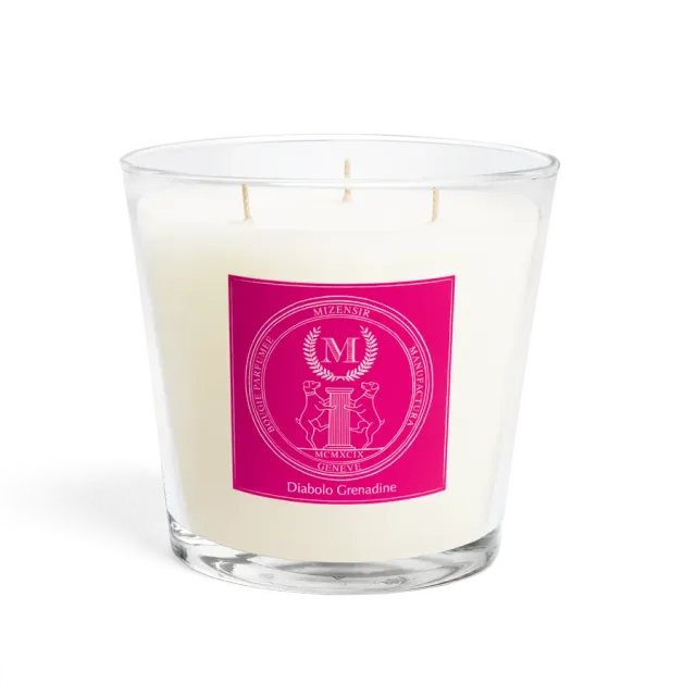 MIZENSIR Diabolo Grenadine stort duftlys 1500g frugt