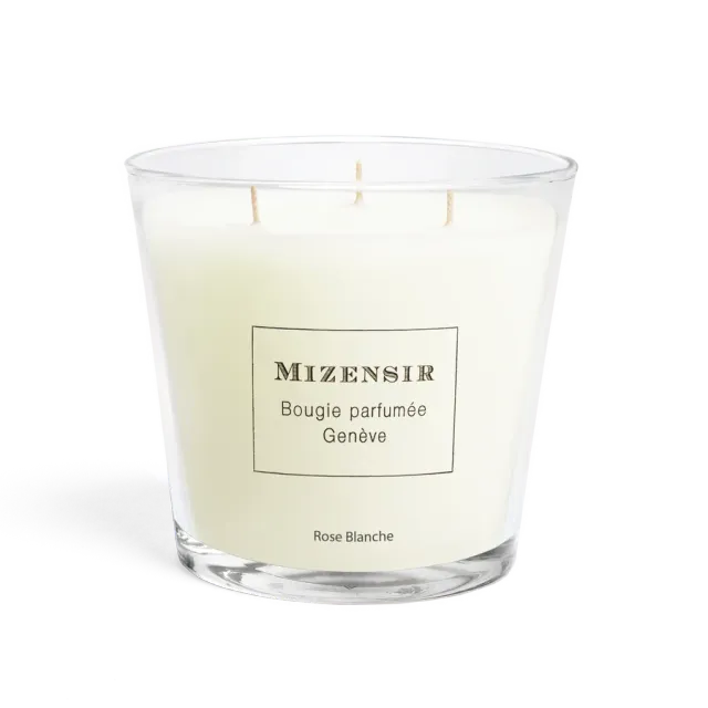 Mizensir Rose Blanche Duftlys 1500 g blomstret