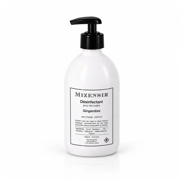 Mizensir Gingembre håndsprit 500 ml ingefær