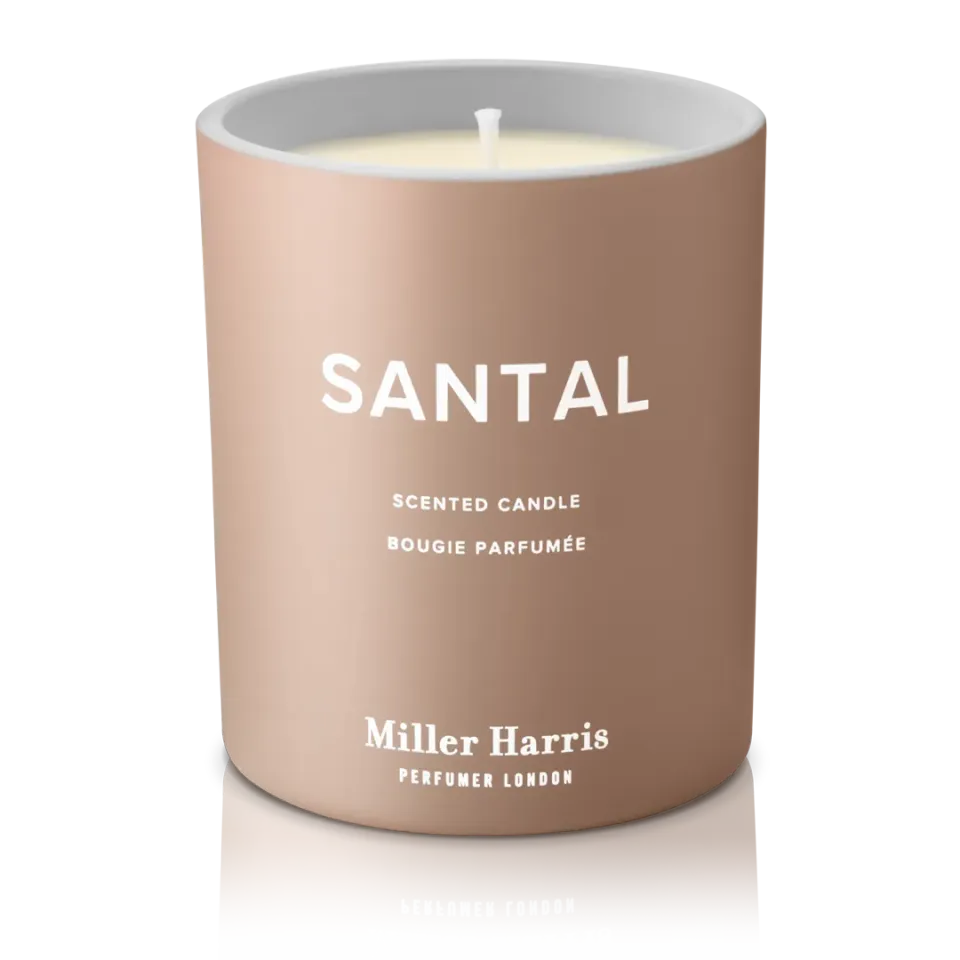 Miller Harris Santal duftlys 200g sandeltræ