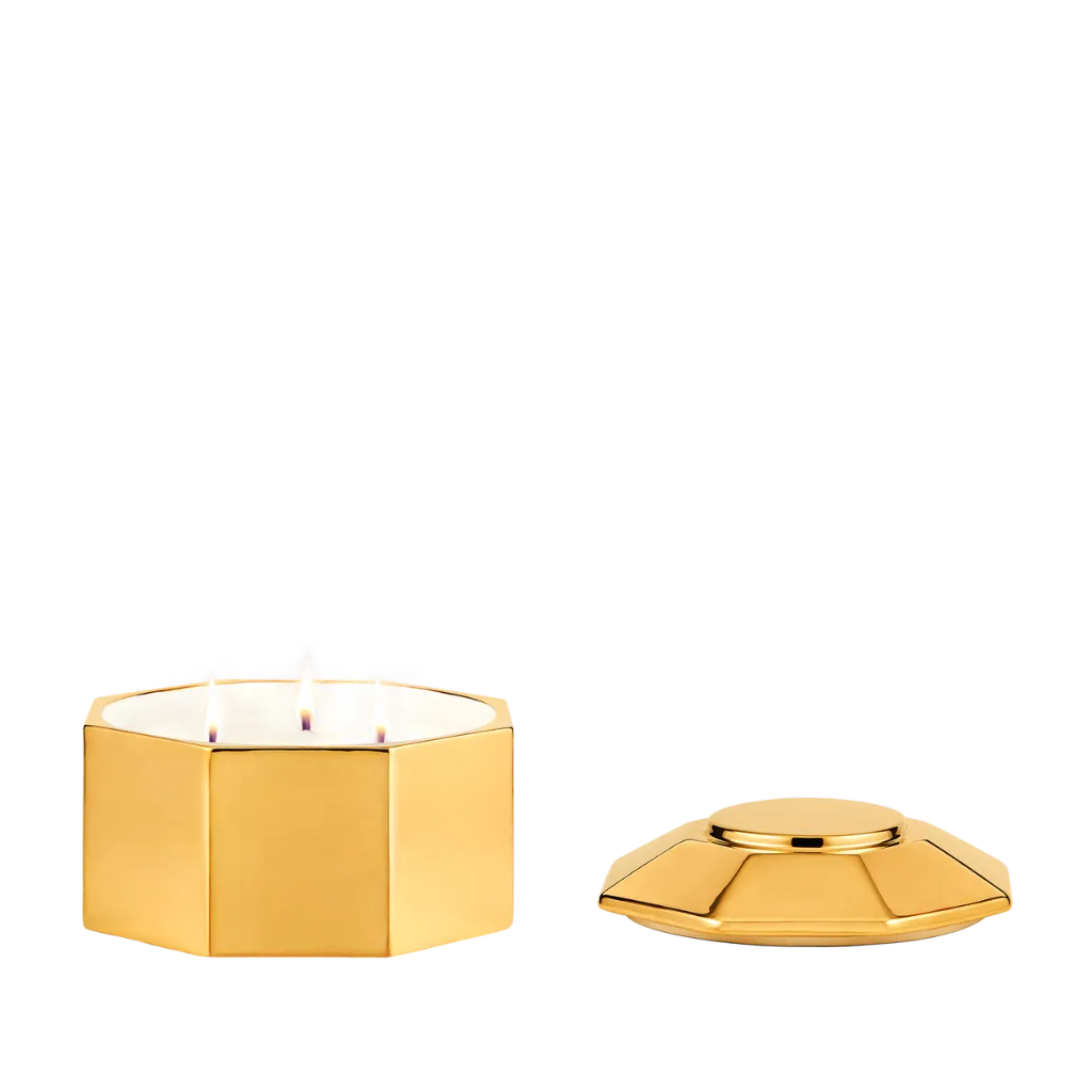Les Eaux Primordiales Golden Vanilla duftlys 500g vanilje