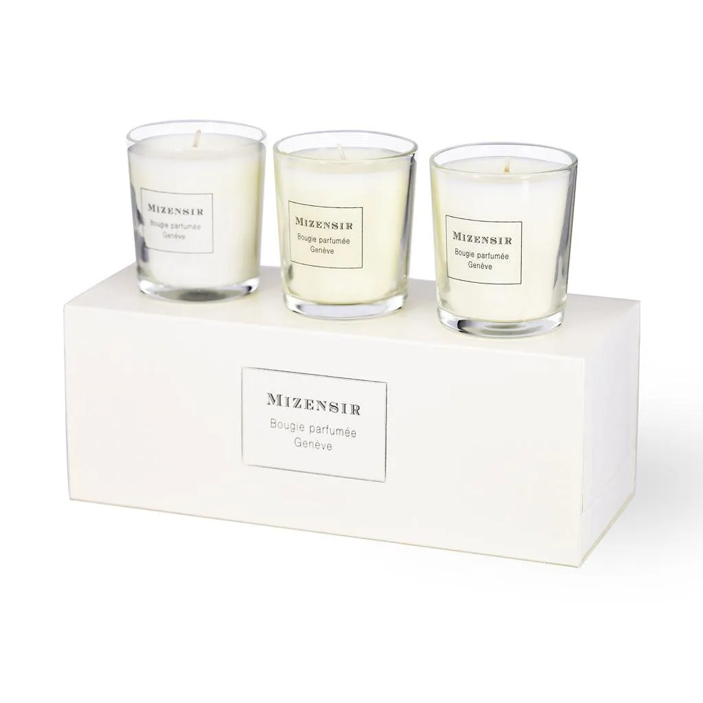Mizensir Trilogy Box duftlys 3x90g sammensæt selv