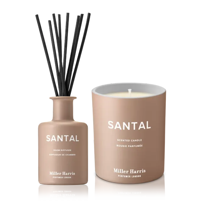 Miller Harris Santal homesæt 150ml/220g sandeltræ